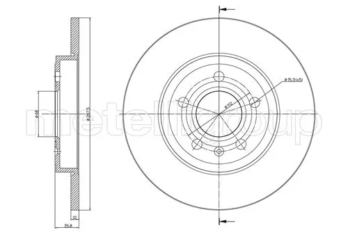 Brake Disc (23-0855C)