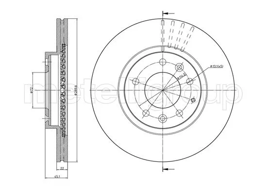Brake Disc (23-0961C)