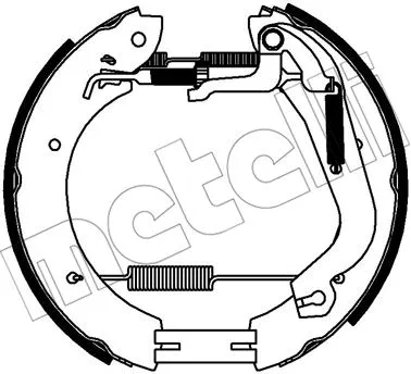 Brake Shoe Set (51-0356)
