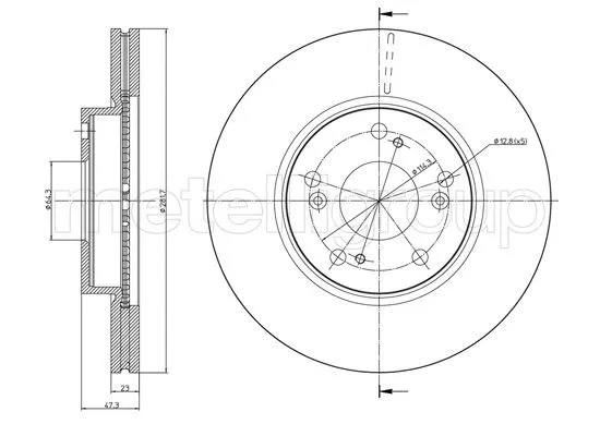 Brake Disc (23-0932C)