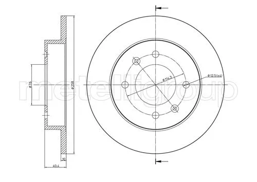 Brake Disc (23-0713)