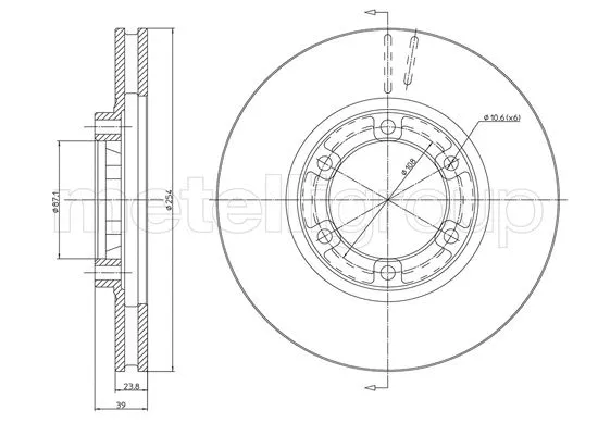 Brake Disc (23-1570)