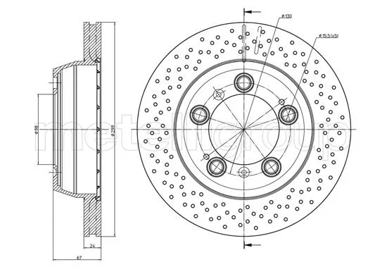 Brake Disc (23-1430FC)