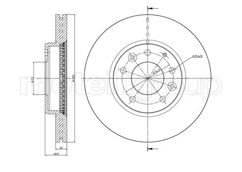 Brake Disc (23-0621C)