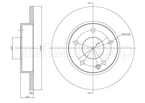 Brake Disc (23-0470C)