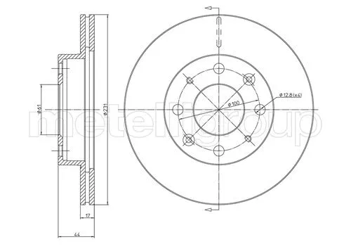 Brake Disc (23-0176)