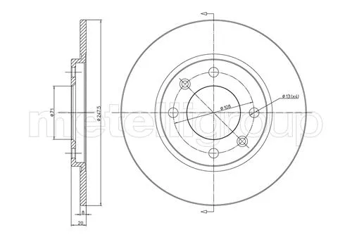 Brake Disc (23-0216)