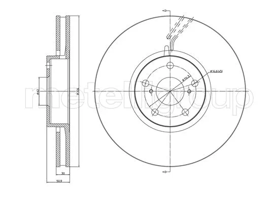 Brake Disc (23-1728C)