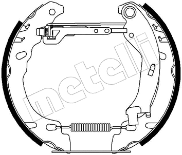 Brake Shoe Set (51-0194)