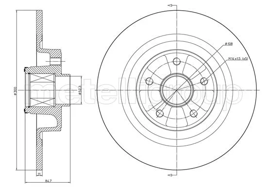 Brake Disc (23-1396)