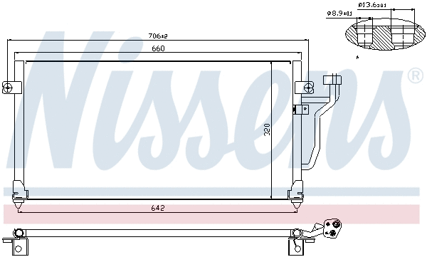Condenser, air conditioning (94356)