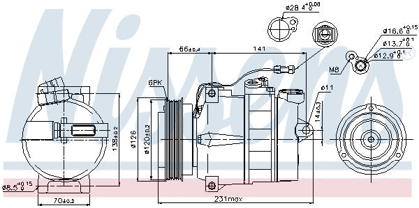 Compressor, air conditioning