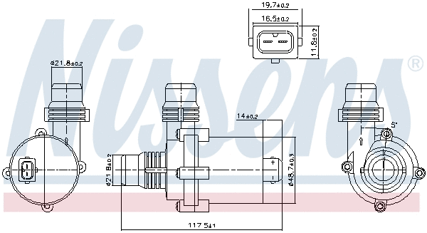 Water Pump, engine cooling