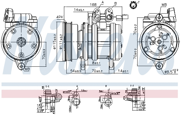 Compressor, air conditioning