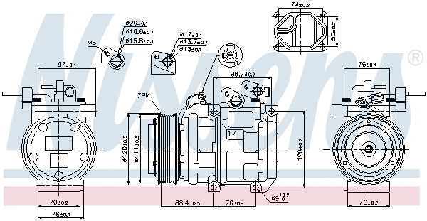 Compressor, air conditioning
