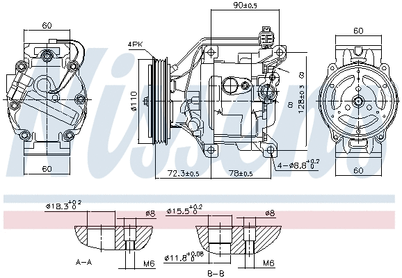 Compressor, air conditioning