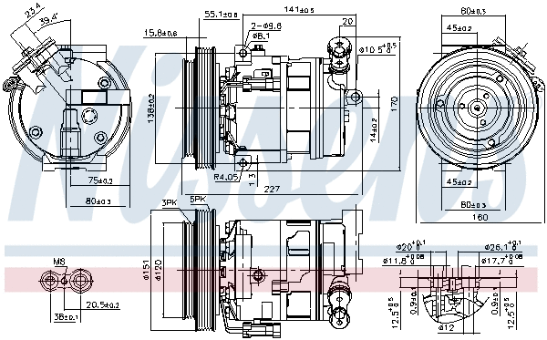 Compressor, air conditioning