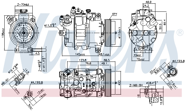 Compressor, air conditioning