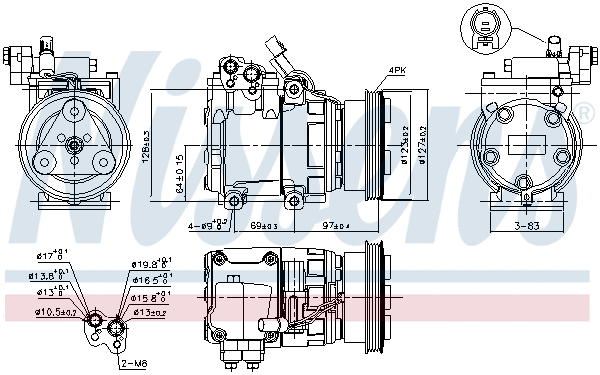 Compressor, air conditioning