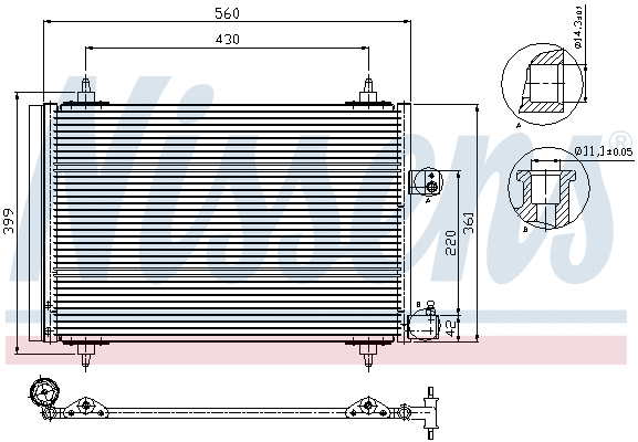 Condenser, air conditioning