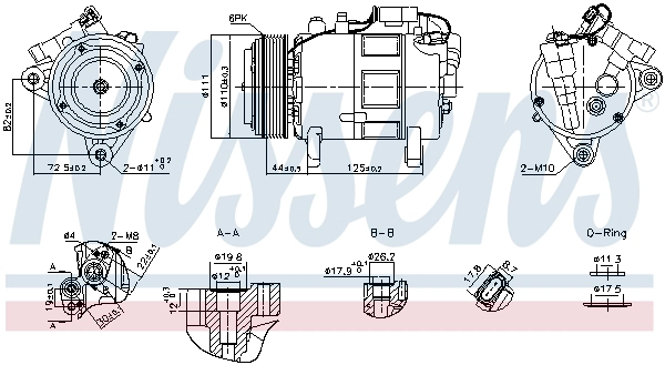 Compressor, air conditioning (891148)