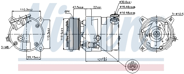 Compressor, air conditioning