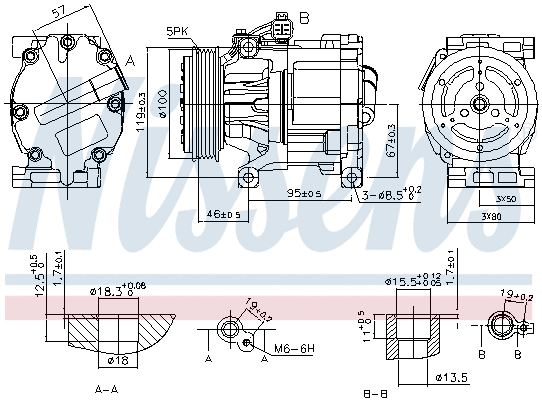 Compressor, air conditioning
