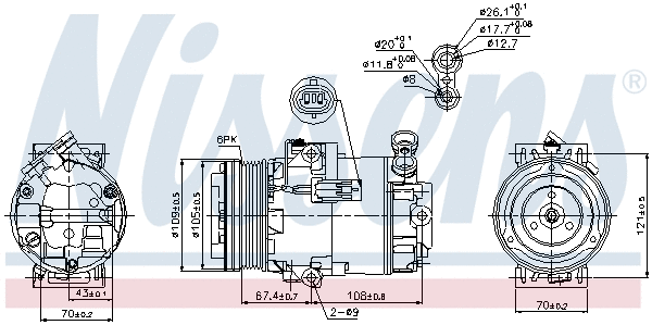 Compressor, air conditioning