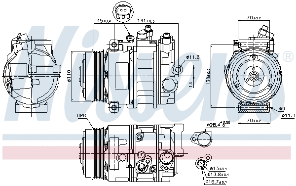 Compressor, air conditioning