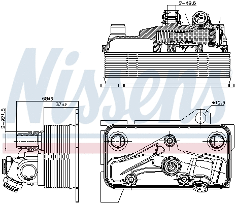 Oil Cooler, automatic transmission