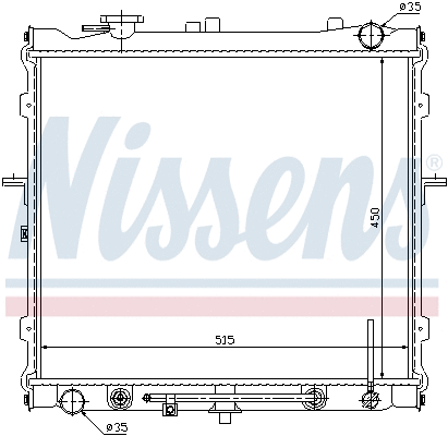 Radiator, engine cooling