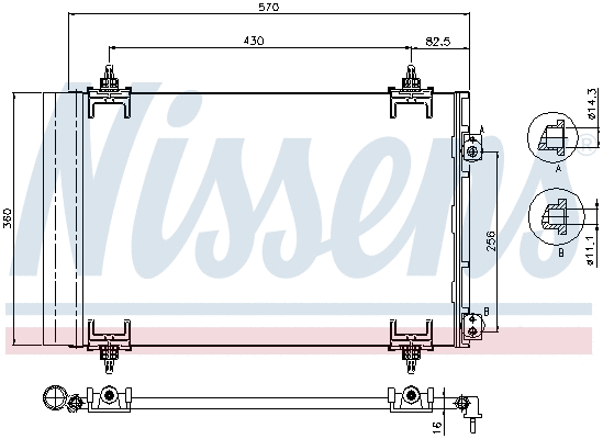 Condenser, air conditioning