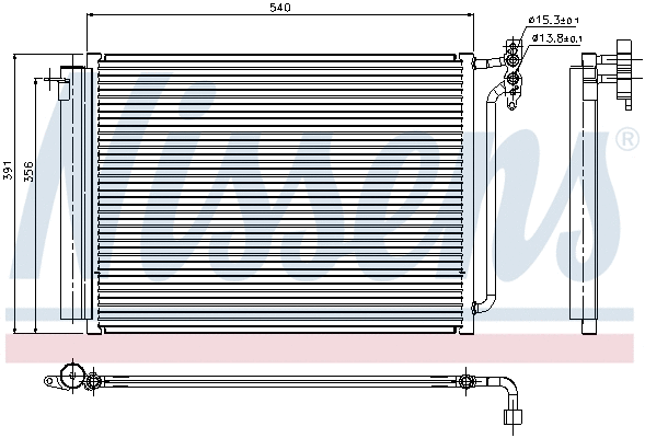 Condenser, air conditioning