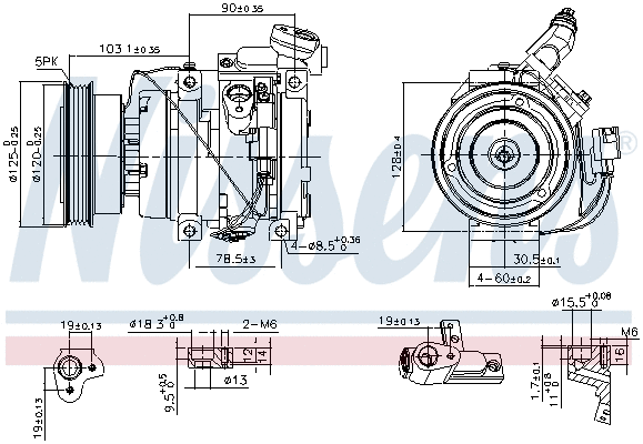 Compressor, air conditioning