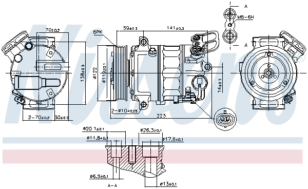 Compressor, air conditioning