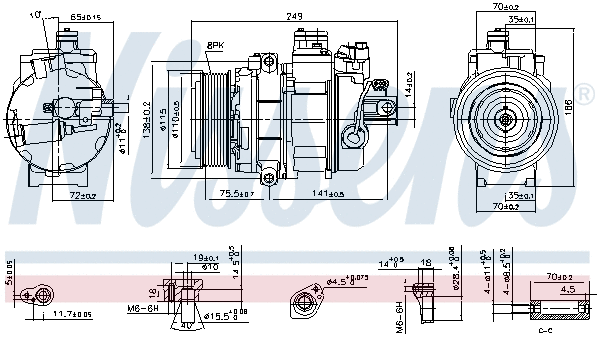 Compressor, air conditioning