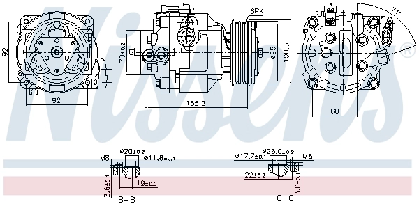 Compressor, air conditioning