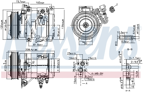 Compressor, air conditioning
