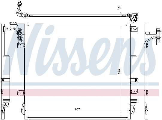 Condenser, air conditioning