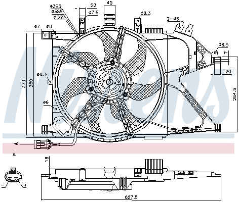 Fan, engine cooling