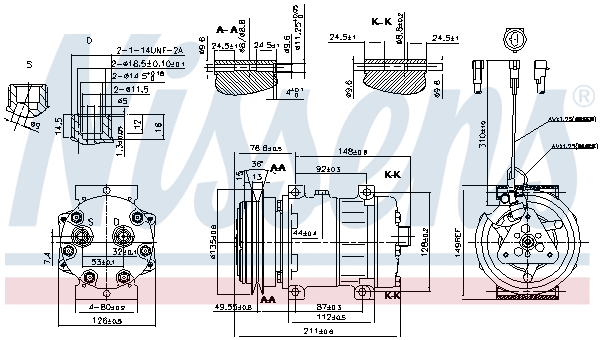 Compressor, air conditioning