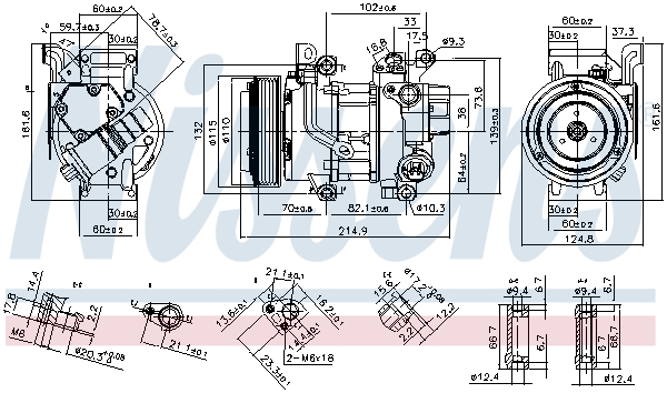 Compressor, air conditioning