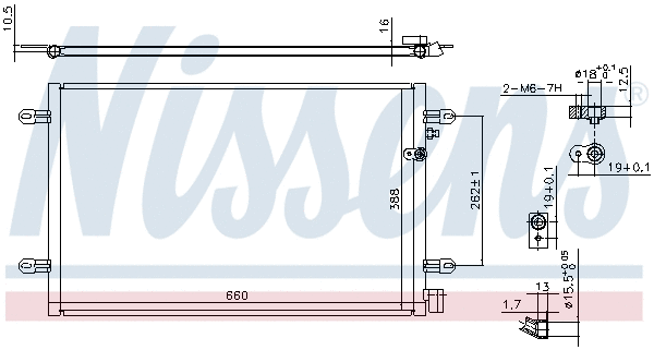 Condenser, air conditioning