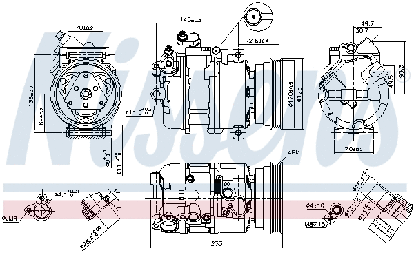 Compressor, air conditioning