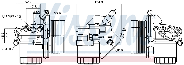 Oil Cooler, engine oil