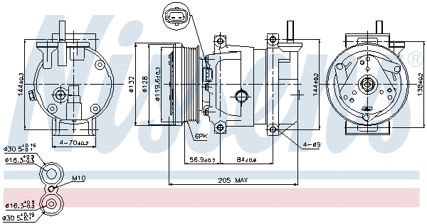 Compressor, air conditioning