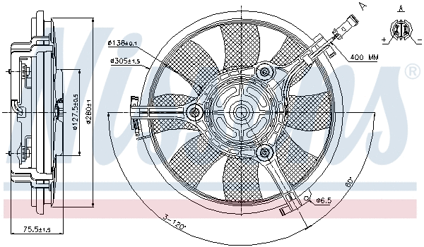 Fan, engine cooling