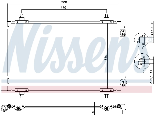 Condenser, air conditioning
