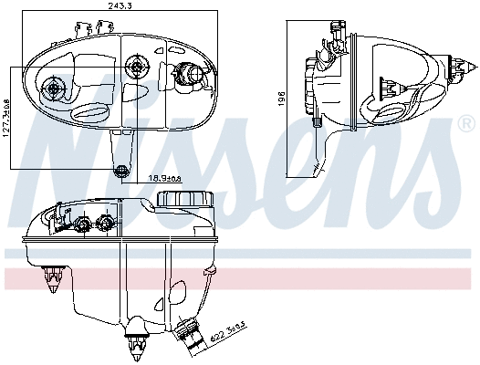 Expansion Tank, coolant