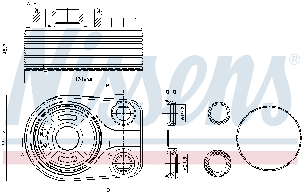 Oil Cooler, engine oil